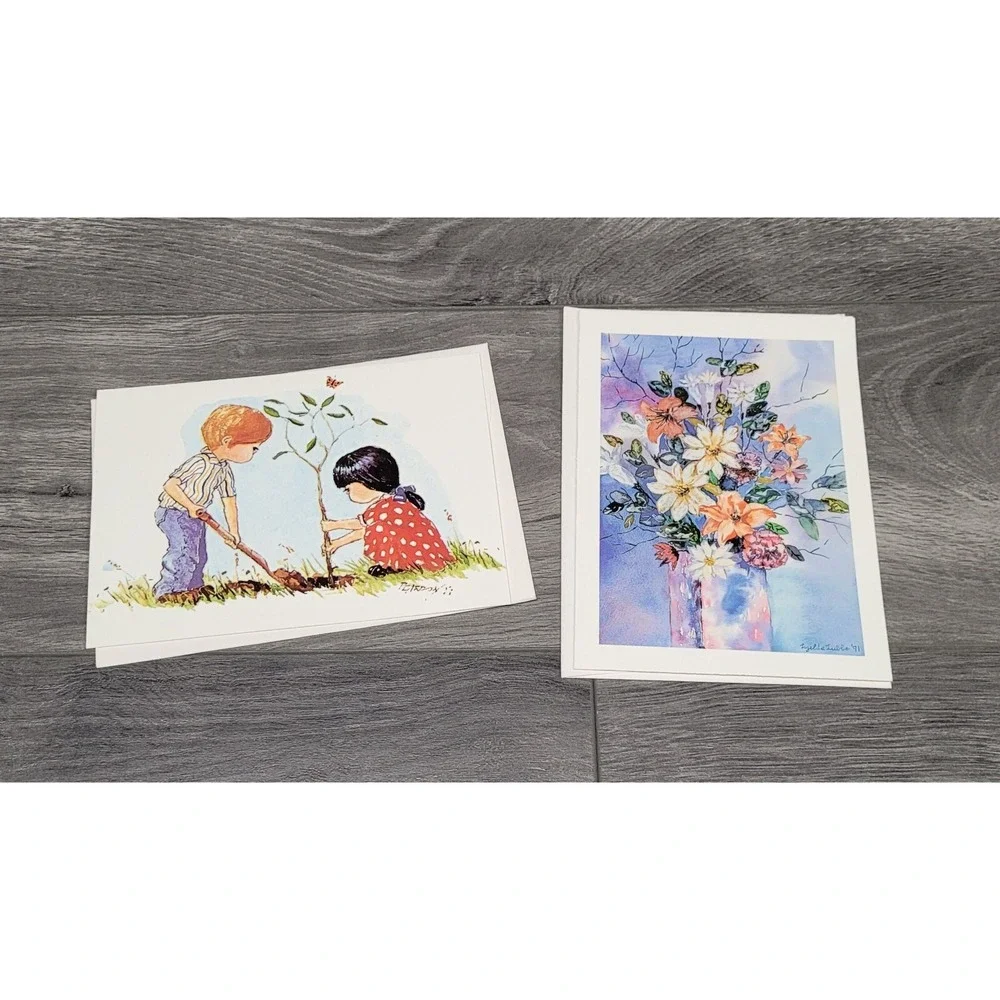 Assortment of Blank Note Cards with Envelopes (Lot of 40)